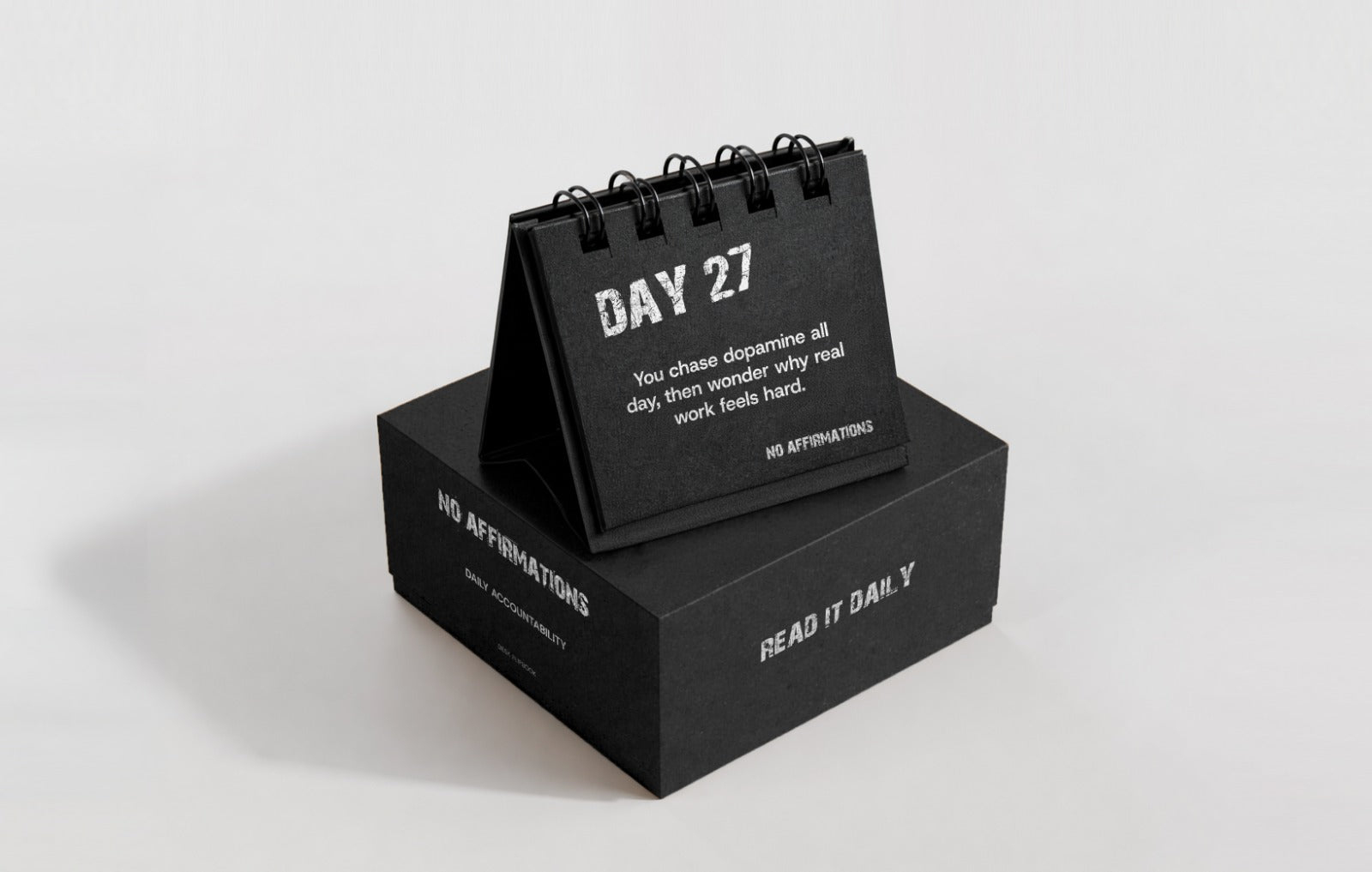 No Affirmations Daily Desktop Flipbook